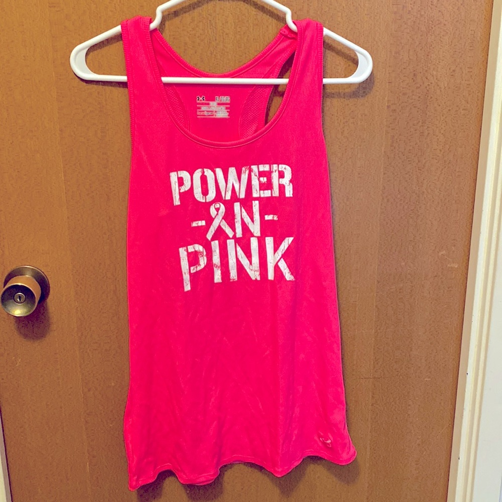 I am selling an under armour tank top.